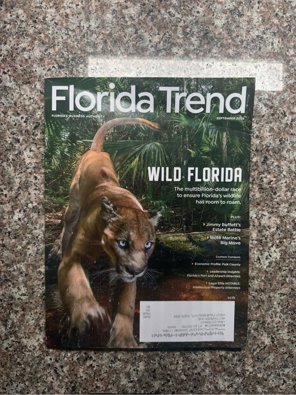Florida Trend Magazine Wild Florida September 2026 Issue